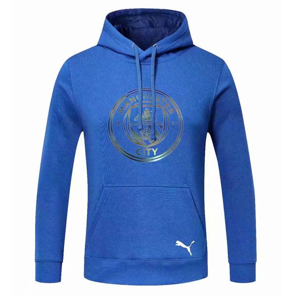 Felpa Cappuccio Manchester City 20/21 Blu Navy